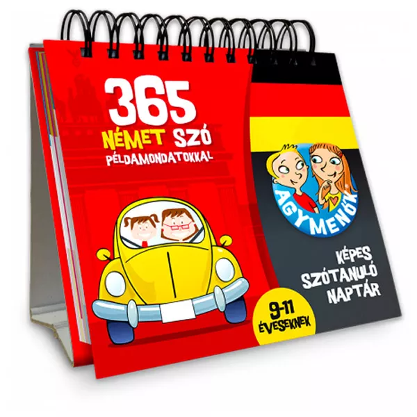 Agymenők 365 cuvinte în lb. germană cu propoziţii exemple în lb. maghiară pentru copii de 9-11 ani