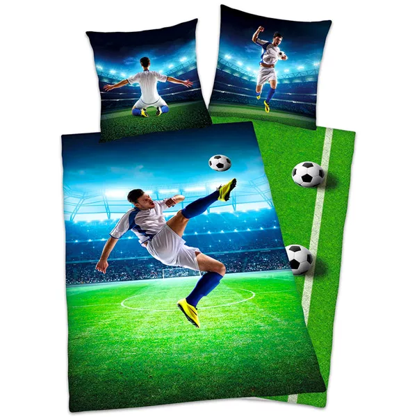 Design Fotbal: lenjerie de pat 140 x 200 cm