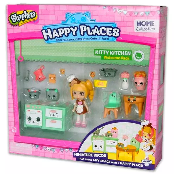 Happy Places: Kitty Kitchen set de bun venit