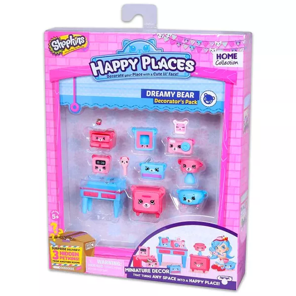 Happy Places: Dreamy Bear set de decoraţiuni