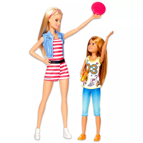 Barbie és Stacie: sportoló nővérek játékszett