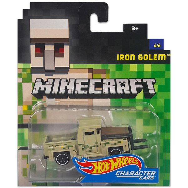 Hot Wheels Minecraft Masinuţa Iron Golem Tulli Ro