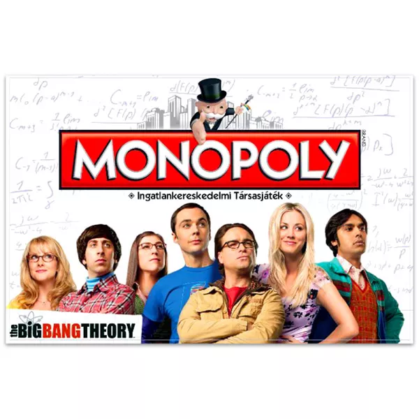 Monopoly: Ediţia The Big Bang Theory - joc de societate în lb. maghiară