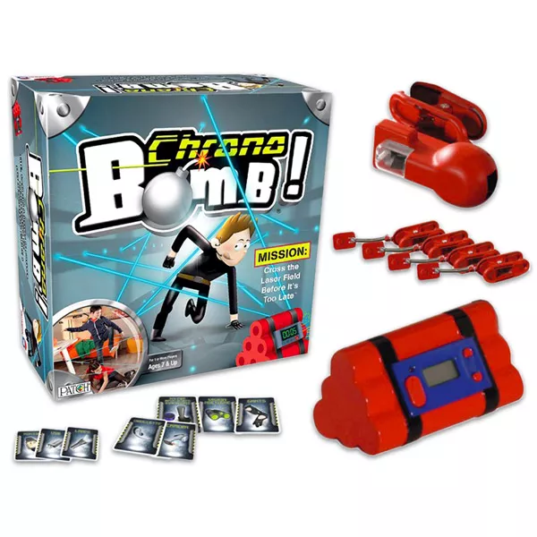 Chrono Bomb - Mentsd meg a világot! társasjáték - CSOMAGOLÁSSÉRÜLT