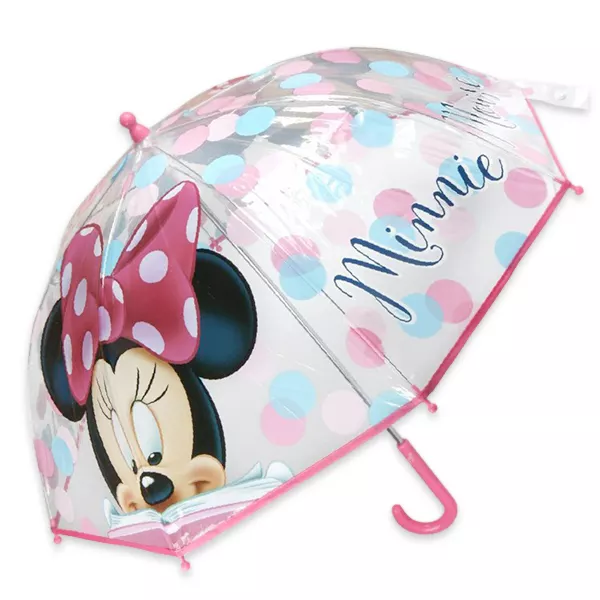 Minnie egér esernyő - rózsaszín, 45 cm