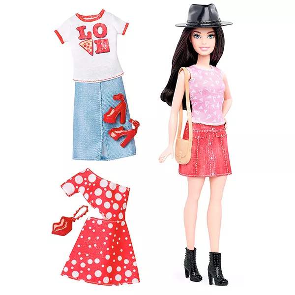 Barbie Fashionistas: kalapos, alacsony Barbie 