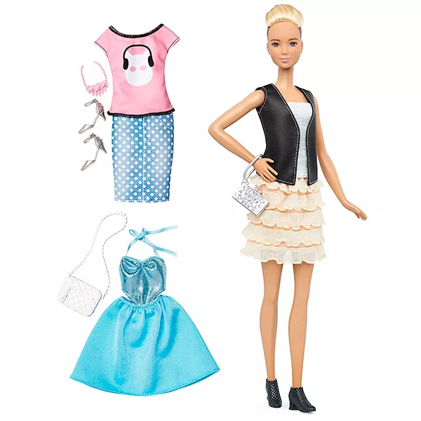 Barbie Fashionistas: szőke, felnyírt hajú, magas Barbie