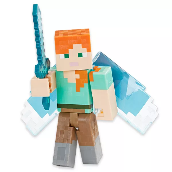 Minecraft: szárnyas Alex figura 
