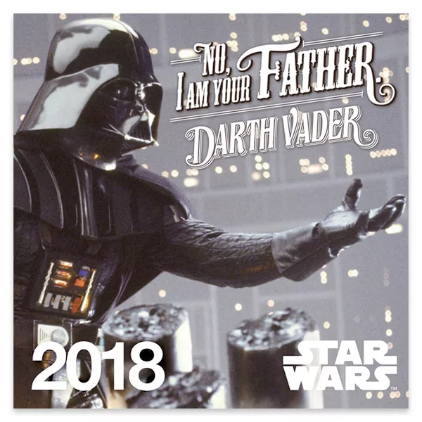 Star Wars: classic közepes lemeznaptár - 2018