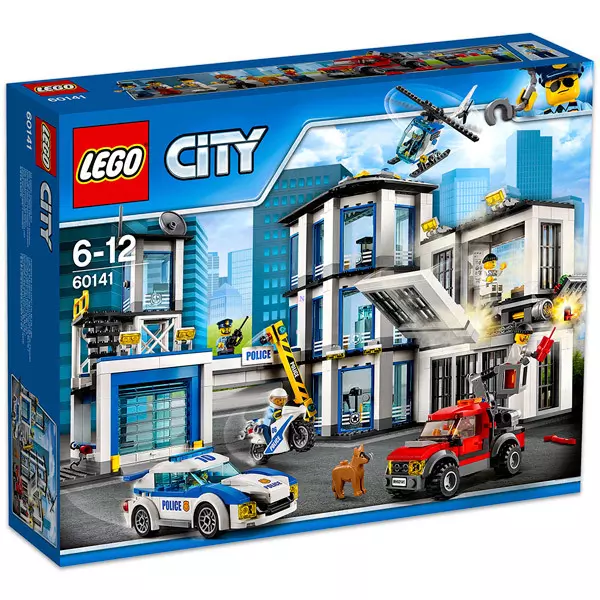 LEGO City: Rendőrkapitányság 60141 - CSOMAGOLÁSSÉRÜLT