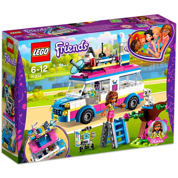 LEGO Friends: Vehiculul de misiune al Oliviei 41333