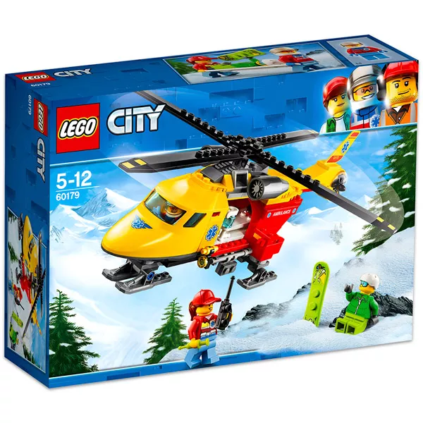 LEGO City: Elicopterul ambulanță 60179