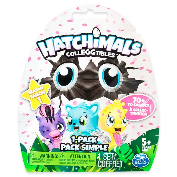 Hatchimals: pachet surpriză cu 1 figurină
