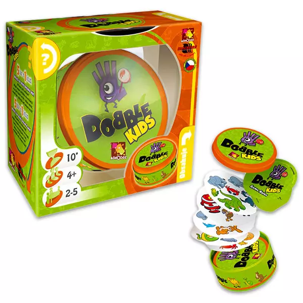 Dobble Kids kártyajáték - CSOMAGOLÁSSÉRÜLT