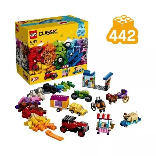 LEGO Classic: Cărămiduțe în mișcare 10715