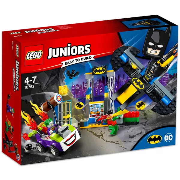 LEGO Juniors: Atacul lui Joker în Batcave 10753