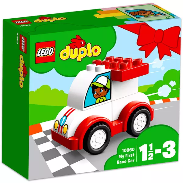 LEGO DUPLO: Prima mea mașină de curse 10860