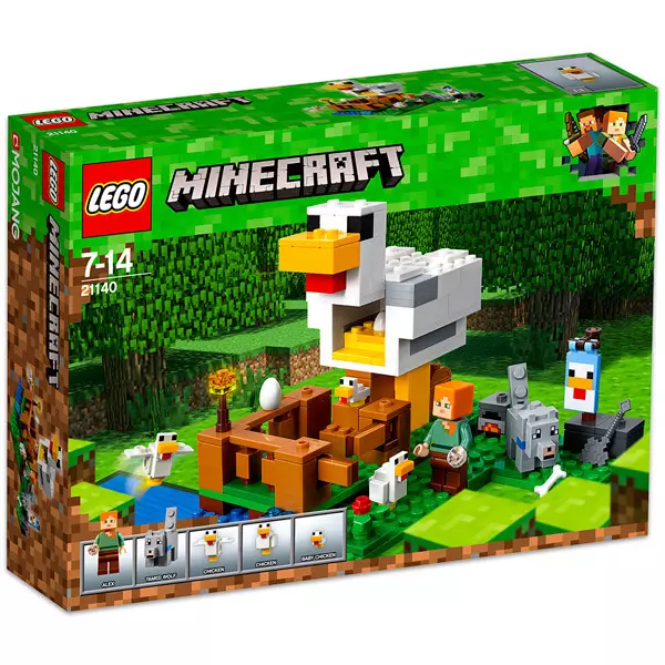 LEGO Minecraft: Cotețul de găini 21140