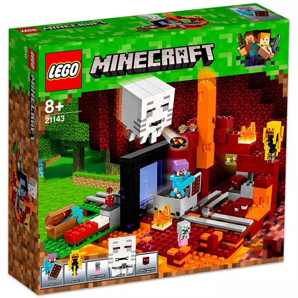 LEGO Minecraft: Portalul Nether 21143