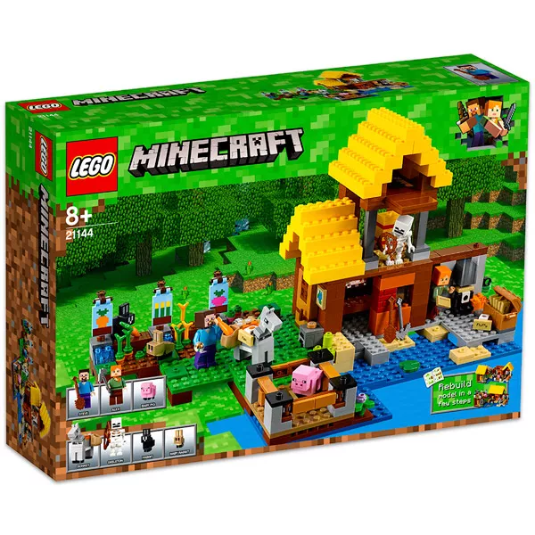 LEGO Minecraft: Căsuța de la fermă 21144