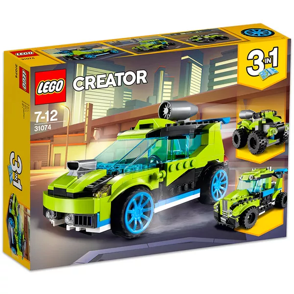 LEGO Creator: Mașină de raliuri Rocket 31074