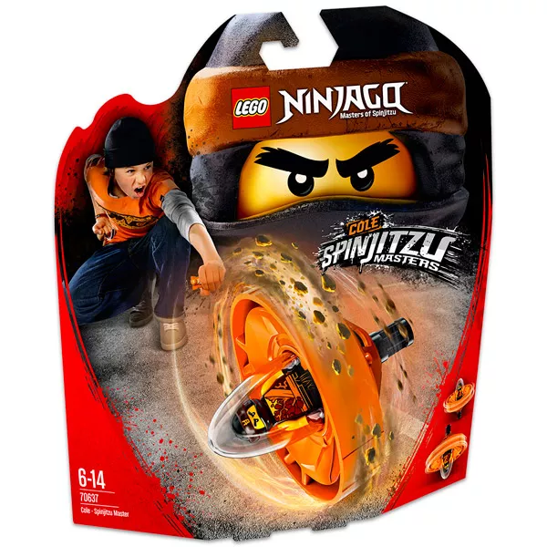 LEGO Ninjago: Cole - Spinjitzu mester 70637