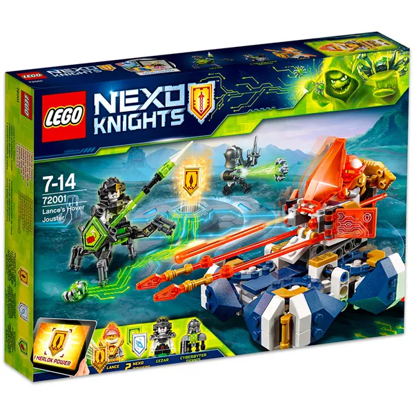 LEGO Nexo Knights: Motocicleta planor a lui Lance 72001