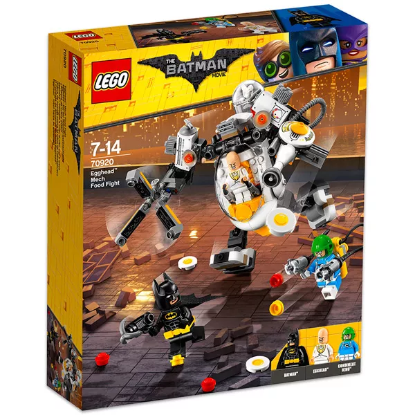 LEGO Batman Movie: Bătălia cu mâncare a roboţilor Egghead 70920