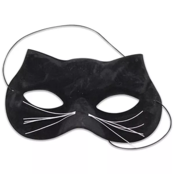 Fekete macska álarc