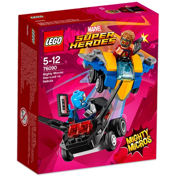 LEGO Super Heroes: Mighty Micros: Star-Lord és Nebula összecsapása 76090