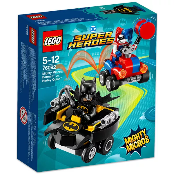 LEGO Super Heroes: Mighty Micros: Batman és Harley Quinn összecsapása 76092