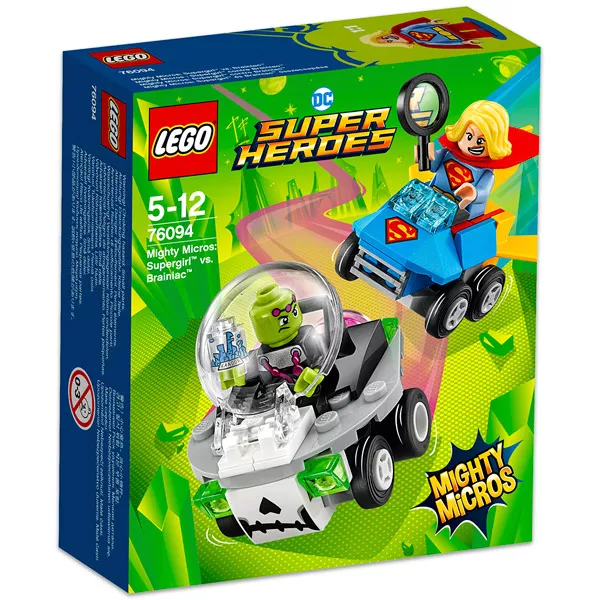 LEGO Super Heroes: Mighty Micros: Supergirl és Brainiac összecsapása 76094