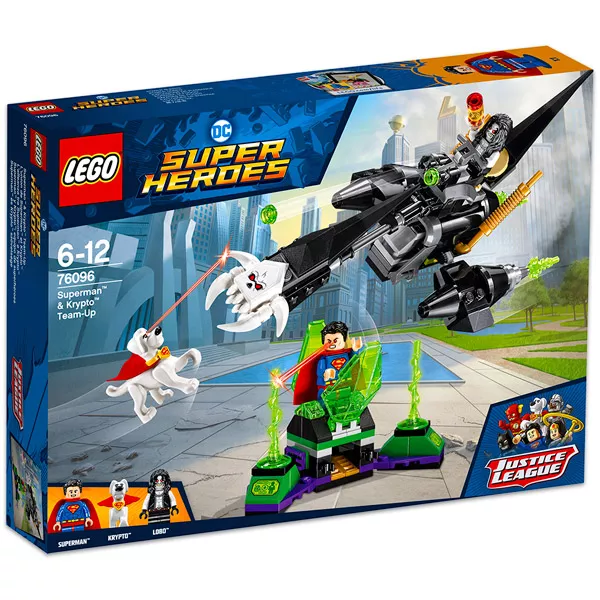 LEGO Super Heroes: Alianța Superman și Krypto 76096