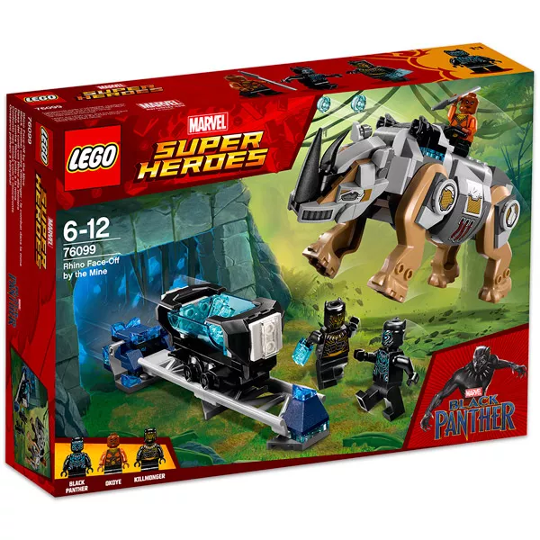 LEGO Super Heroes: Confruntarea cu rinocerul lângă mină 76099