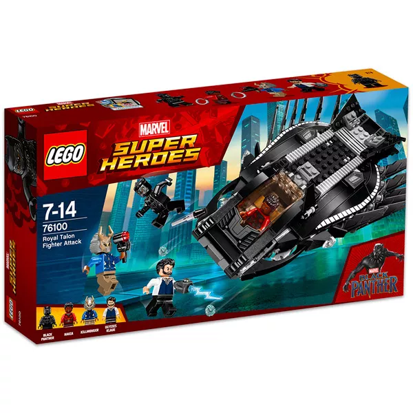 LEGO Super Heroes: Atacul luptătorului regal 76100
