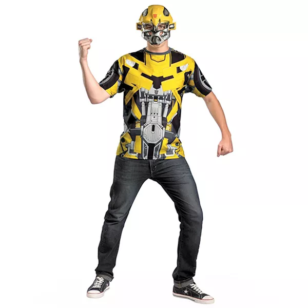 Transformers: Bumblebee póló és maszk - 4-6 éves méret