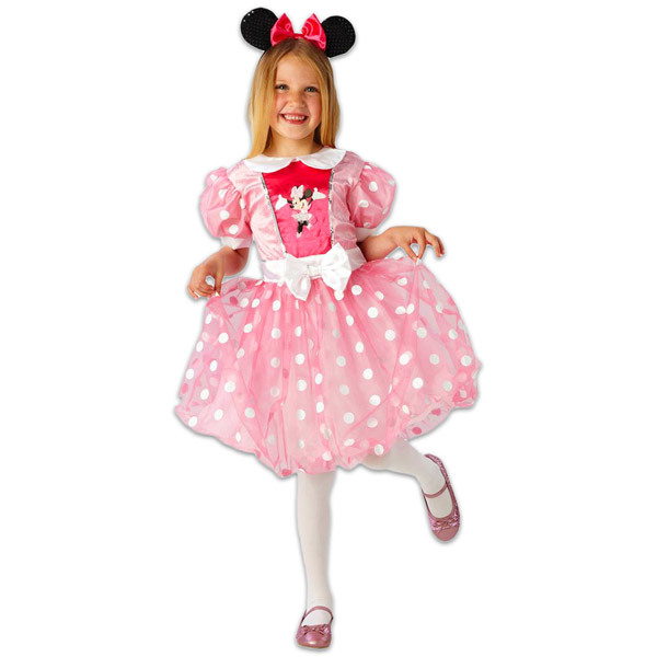 canvas Beak Impressionism Minnie Mouse: Costum tul de culoare roz - mărime L - Tulli.ro
