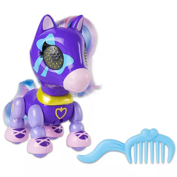 Zoomer Zupps: Figurină ponei robot Lilac