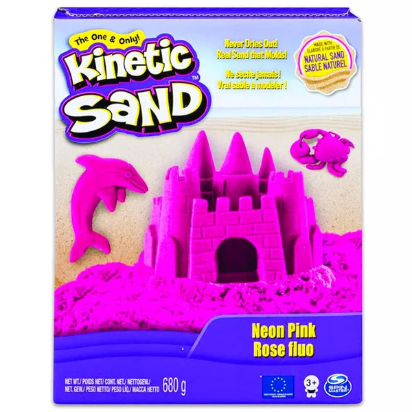Kinetikus homok - neon pink, 680 g