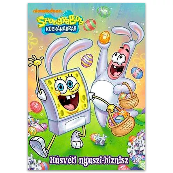 SpongeBob Pantaloni Pătrați: Afacere de iepurași de Paști - carte educativă în lb. maghiară