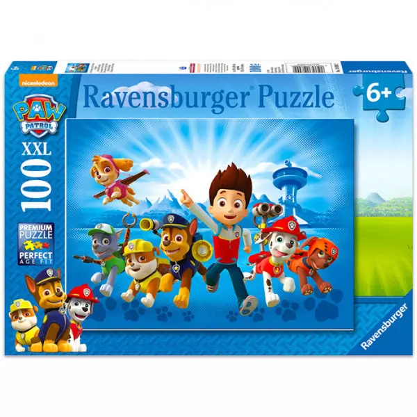 Ravensburger: Paw Patrol puzzle XXL cu 100 piese