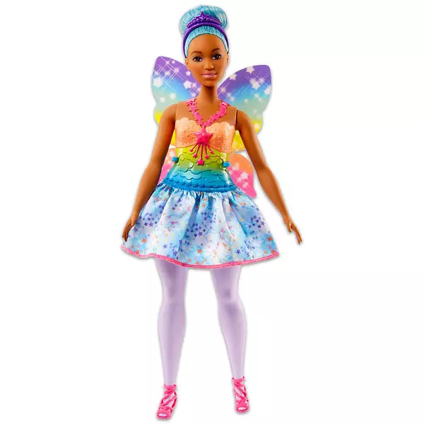 Barbie Dreamtopia: kék hajú Tündér baba