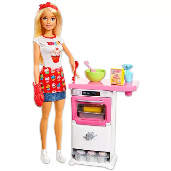 Barbie: Set de joacă cofetărie