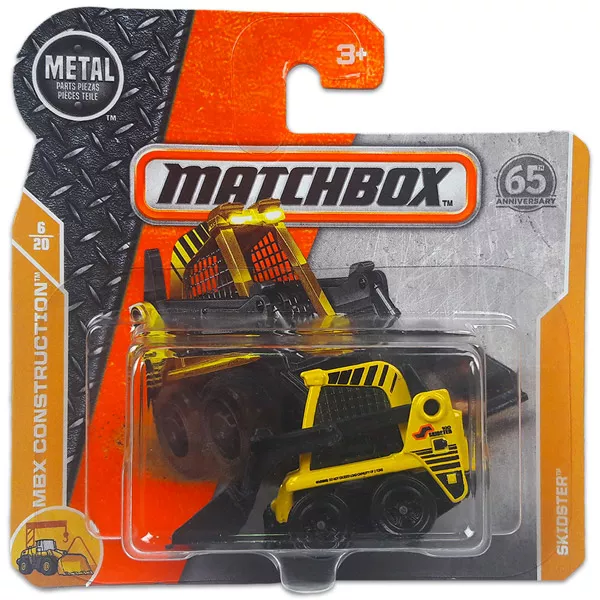 Matchbox: Maşinuţă Skidster - galben