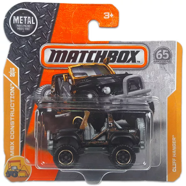 Matchbox: Maşinuţă Cliff Hanger - negru