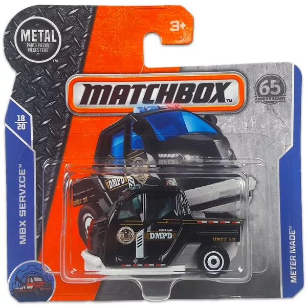 Matchbox: Maşinuţă Meter Made - negru