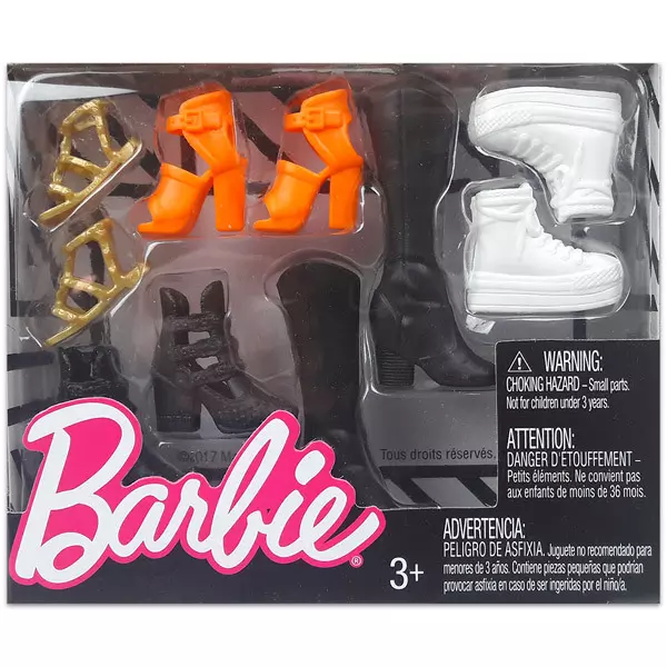 Barbie: Set încălţăminte 5 perechi - seria 1