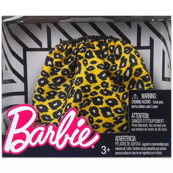 Barbie Fashion Pack: Fustă cu model leopard