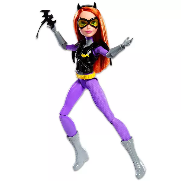 DC Super Hero Girls: Păpuşă Batgirl în haine de culoare mov