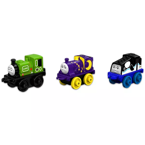 Thomas & Friends Minis: set 3 locomotive - Luke, Emily, Orca Gator